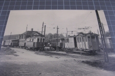 Stansstad Bahnhof mit Zügen