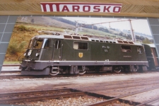 Ge 4/4 II 615 in Scuol 1979