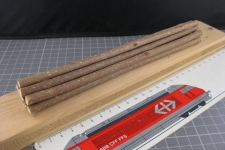 Ladegut Holzstämme 