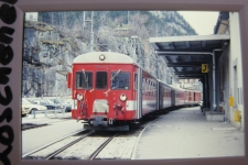 FO, Göschenen mit Zug