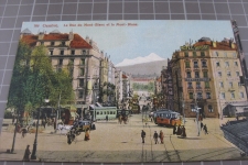 Genève Rue du Mont Blanc mit Tram