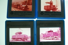 20x Dia: Loks und Triebwagen 