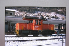 RhB Ge 3/3 214 Samedan 1995