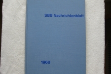 SBB Nachrichtenblatt Jahrgang 1968