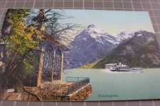 Tellskapelle mit Dampfschiff