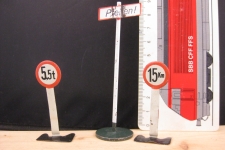 3 Blechschilder zu TinPlate
