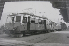 Bahnhof Lugano mit Zug