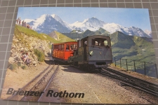 Brienz Rothorn mit Dampf Zug 