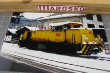 Gmf 4/4 243 in Klosters 2000