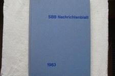 SBB Nachrichtenblatt Jahrgang 1963