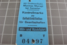 Kartonbillett Schweiz
