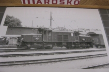 Ge 6/6 I 405 Krokodil in Chur 1971