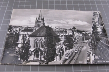 Lausanne St-François mit Tram und Bus