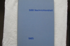 SBB Nachrichtenblatt Jahrgang 1965