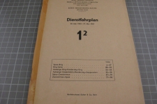 BLS Dienstfahrplan 1.2, 1965/67