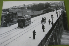 Lausanne Grand Pont avec Tram