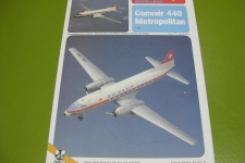 Bausatz Swissair Convair 440 1:50