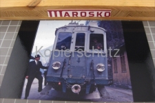 Schwanden mit Sernftalbahn, ca 1968