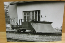 Les Brenets Depot mit Schneepflug