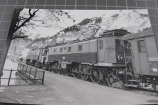 Kandersteg mit Lokomotiven 1976 