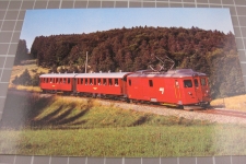 Bei Glovelier mit Zug 