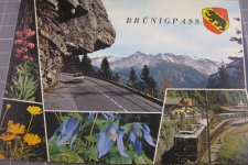 Brünigpass mit Zug