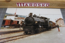 Dampflok G 4/5 108 in Scuol 1979