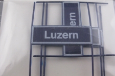 RUCO 4x Bahnhofschild Luzern