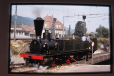 SBB Sissach Dampflok Genf, ca 1978