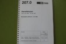 Dienstfahrplan 207.0