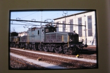 Winterthur mit SBB Krokodilen, ca 1978