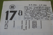 SBB grafischer Fahrplan 17a 1944/45