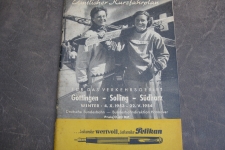 Fahrplanheft Göttingen-Solling-Südh 1953