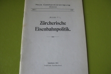 Zürcherische Eisenbahnpolitik