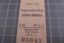 Kartonbillett Schweiz