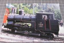 Rigi Kaltbad mit Dampflok