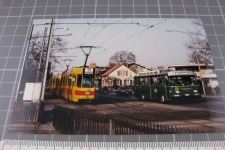 Basel mit Tram und Bus