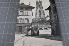 Fribourg mit Tram