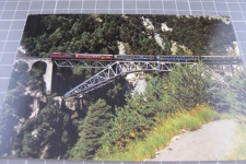 Bietschtalbrücke mit BLS Zug