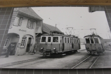 Wiedlisbach Bahnhof mit Zug 