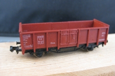 Spur N 4 defekte Güterwagen 