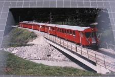 Bei Täsch mit Zug 