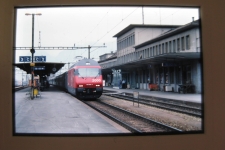 SBB Re 460 in Sion, 1994