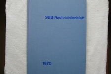 SBB Nachrichtenblatt Jahrgang 1970