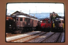 Spiez mit BLS Loks, 1978
